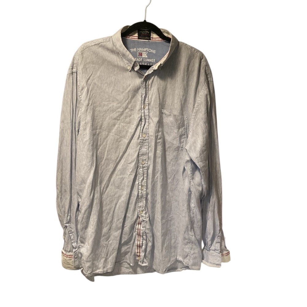 Paul & Shark Striped Casual Button Down Shirt